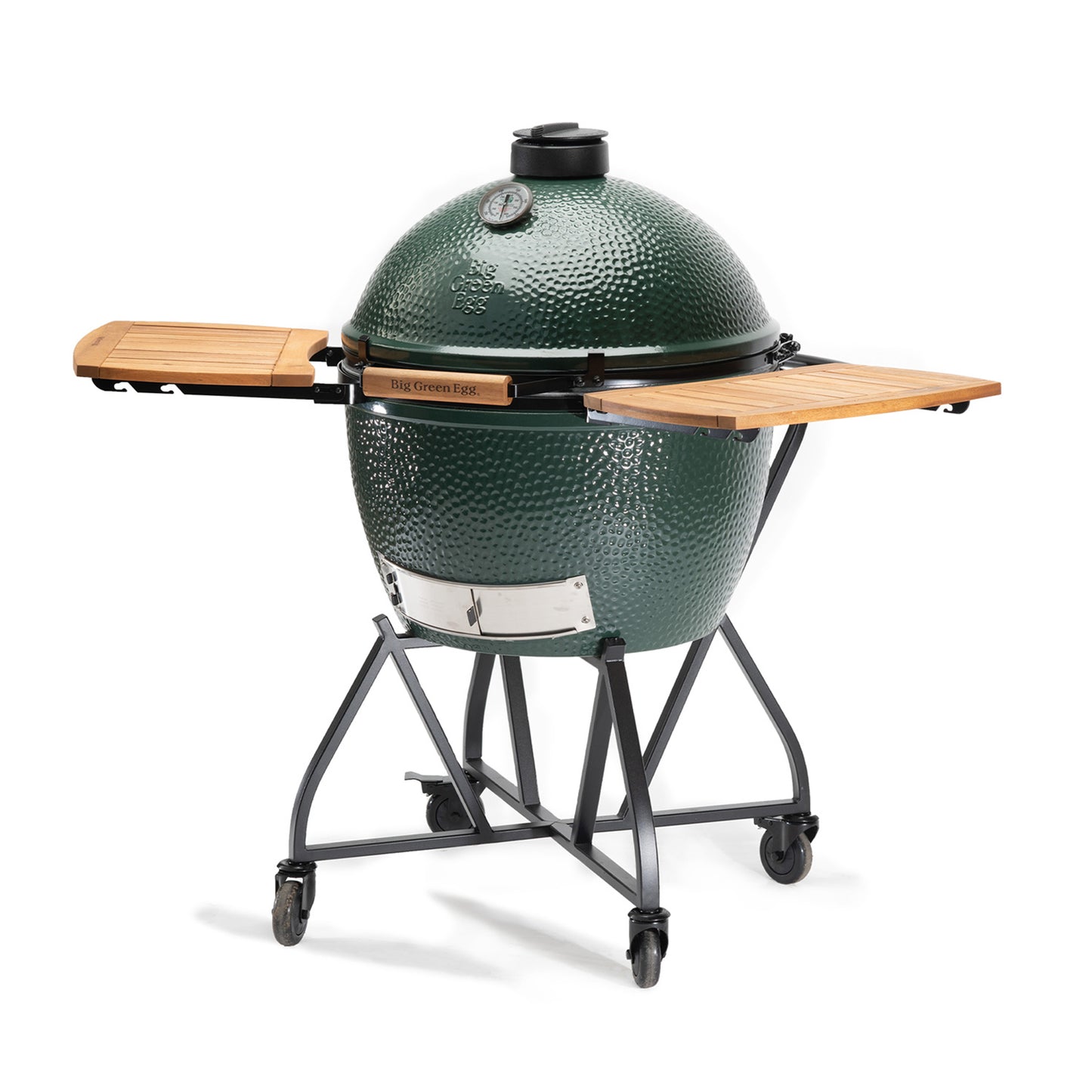 Big Green Egg IntEGGrated Nest base + Acacia Shelves